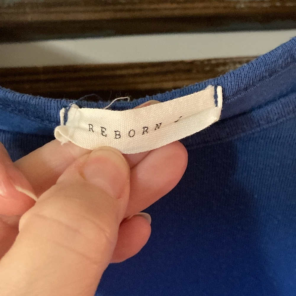 Reborn J size L Women’s blue dressss - Picture 3 of 4